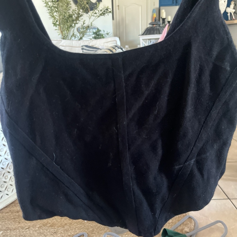 Harlow Black Sleeveless Top
